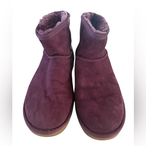 UGG Classic Mini II Mystic Purple Boots - Picture 3 of 7